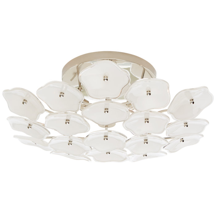 Visual Comfort Leighton 3 Light Semi Flush Mount by Kate Spade New York & Reviews Perigold